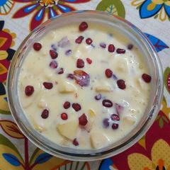 A picture of Fruit custard.