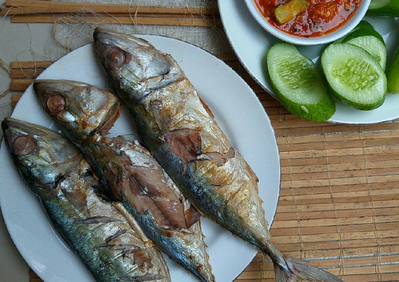 Kembung Bakar Goang Sambal Pecak kencur