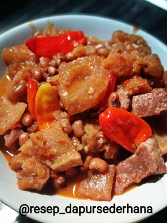 Langkah Mudah untuk Menyiapkan Resep Sambal goreng krecek yang Lezat Anti Ribet, Bisa Manjain Lidah