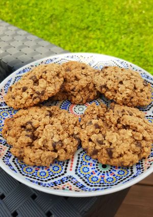 Une photo de 🍪 Cookies aux flocons d'avoine