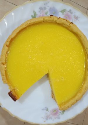 Foto resep Pie susu teflon. Simpel