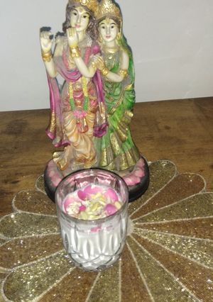 A picture of Rose Thandai.