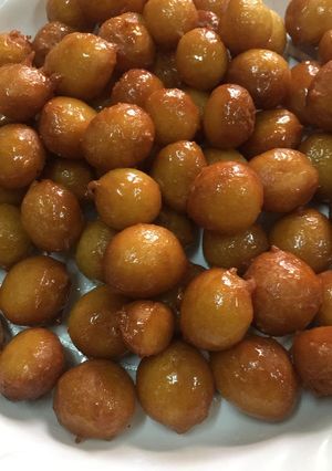 صورة لوصفة لقيمات أمي