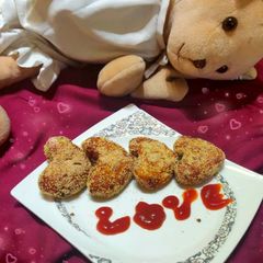 A picture of Vegetable cutlets.