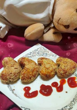 A picture of Vegetable cutlets.