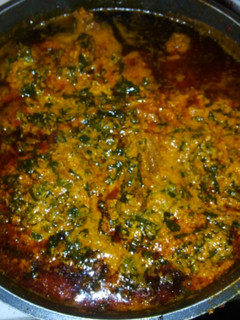 A picture of Egusi soup.