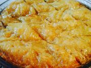 A picture of baklava with lemon syrup