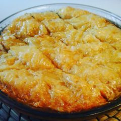 A picture of Baklava with Lemon Syrup.