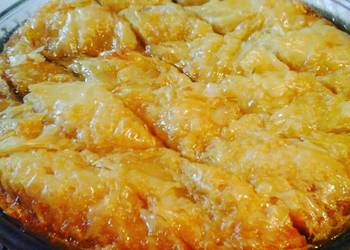 Easiest Way to Cook Yummy Baklava with Lemon Syrup