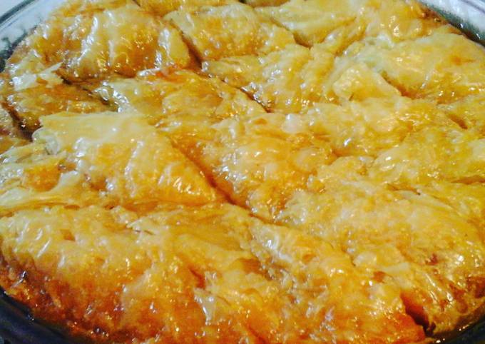 Baklava with Lemon Syrup