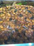 Chana daal palak combination