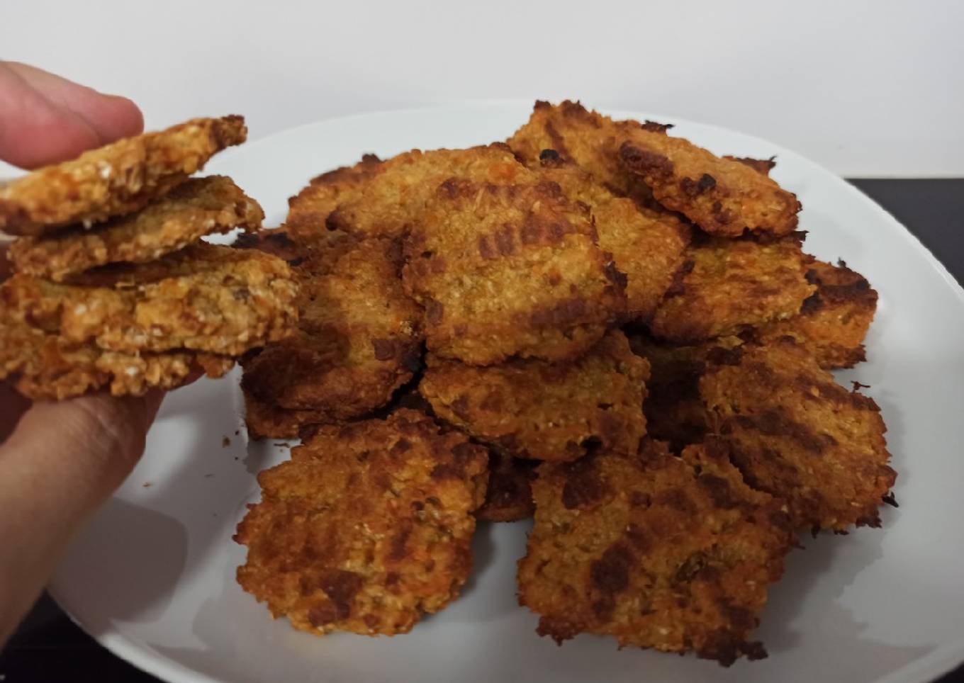 Galletas de zanahoria y avena (BLW)