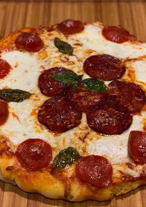 A picture of Pandemic Pizza Dough 🍕.