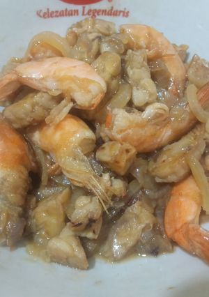 Foto resep Tempe Udang Saus Mentega