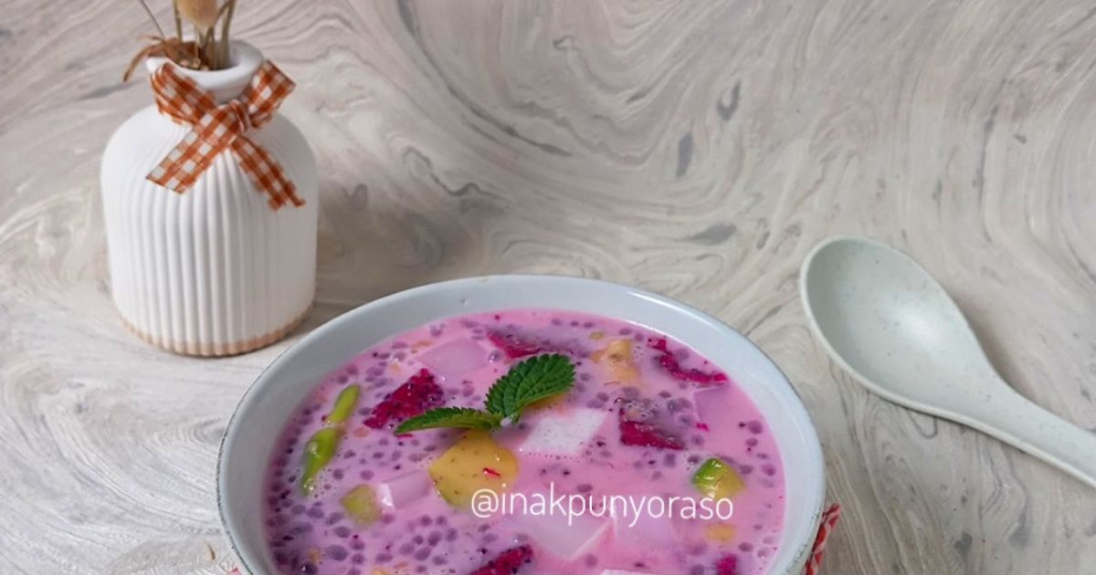 Es Campur Buah Naga