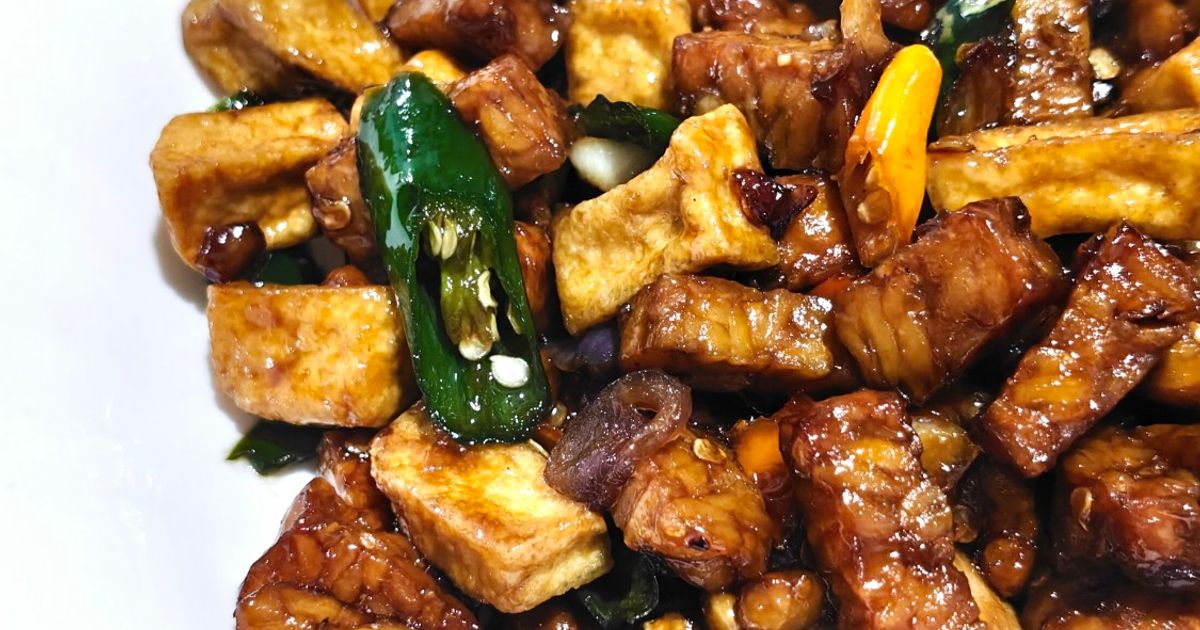 Oseng Kecap Tahu Tempe