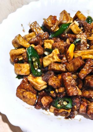 Foto resep Oseng Kecap Tahu Tempe