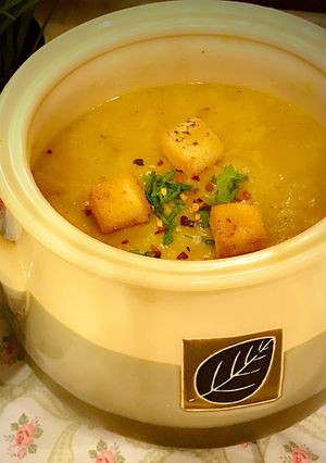 صورة لوصفة شوربة العدس بالشعيرية 🍵
