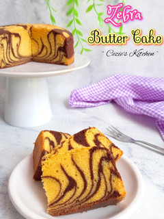 Foto resep Zebra Butter Cake