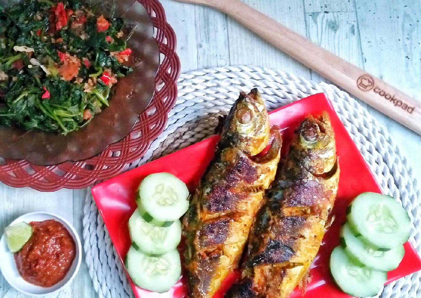 Cakalang Bakar Bumbu Padang