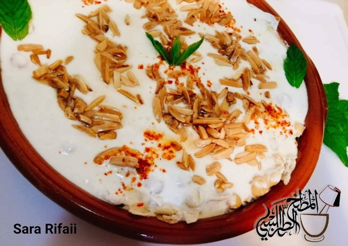 #Fattet_humus<br /><br />#Mid_Eastern_savory_Chickpeas_bread_pudding