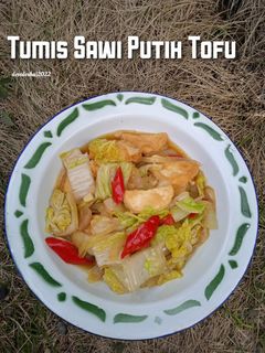 Foto resep Tumis Sawi Putih Tofu