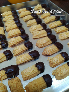 Foto resep Cheese & choco butter cookies