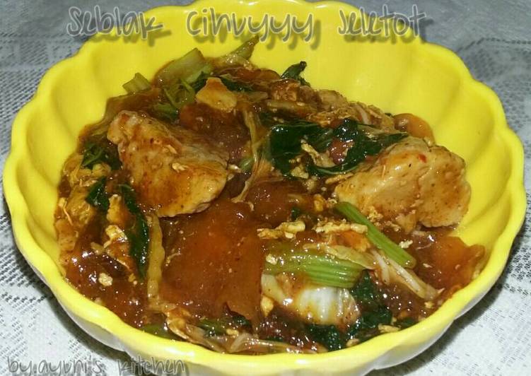 Resep Seblak Cihuyyy Jeletot yang Enak