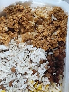 عکسی از دستور عدس پلو نذری