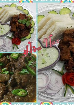 A picture of Beef Tikka Boti. .
