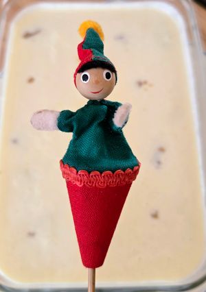 Una foto de Helado de coco 🥥🍦sin máquina, poquitos ingredientes y con opcionales 🍧
