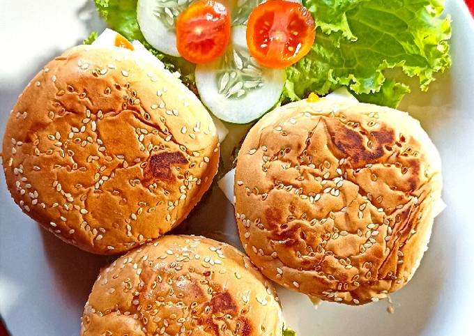 Resep Burger Oleh Ibu Tina - Cookpad