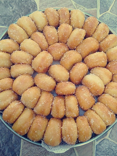 صورة لوصفة دونات بعجينه عشر دقائق