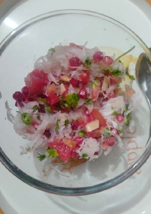 वेजिटेबल मूली का लच्छा (vegetable mooli ka laccha recipe in Hindi) रेसिपी मुख्य फोटो