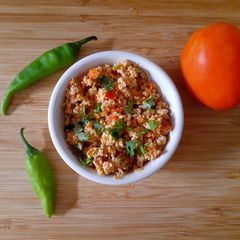 Yogurt spiced mince with chilli🥘 A picture of Yogurt spiced mince with chilli🥘.