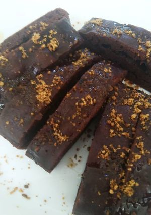 Foto resep Brownis kukus coklat tanpa susu
