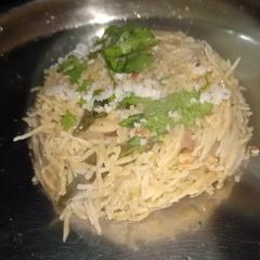 A picture of Vermicelli Bath/Upma.