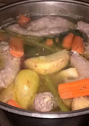 Húsleves (pulykanyakból) recept fotója