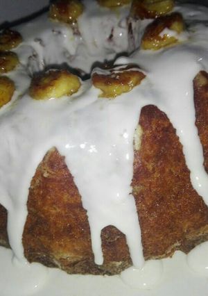 Una foto de Budín de banana