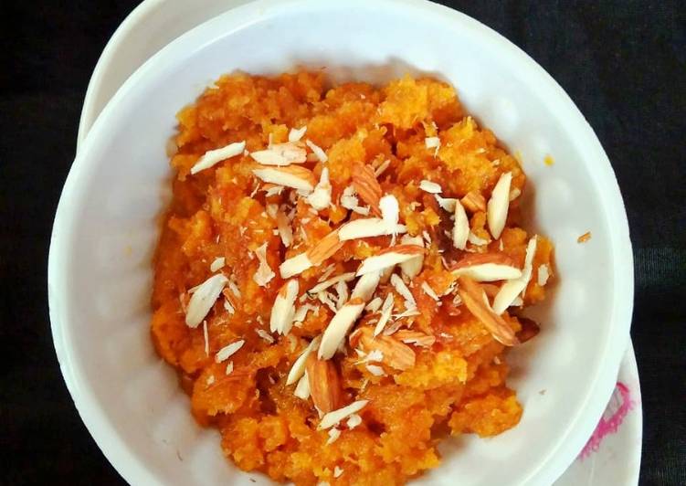 How to Prepare Super Quick Homemade Pressure cooker gajar halwa recipe Instant carrot halwa