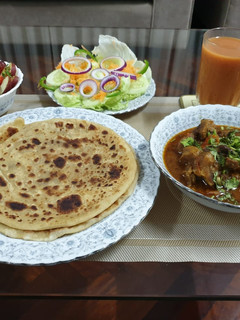A picture of Coconut Layered Chapati #ThemeChallenge#CoconutChapati Challenge.