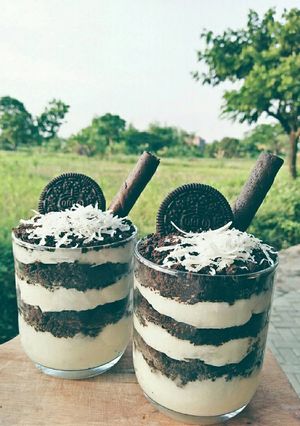 Foto resep Oreo Cheesecake Simple
