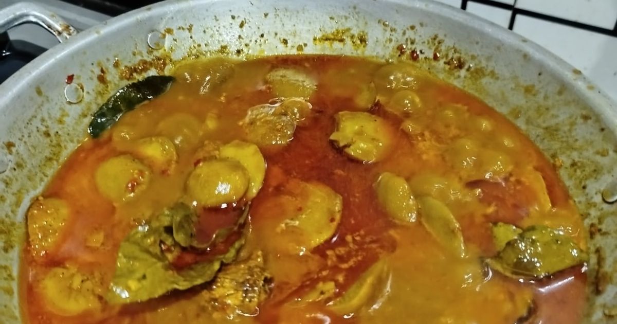 Rendang jengkol pemula