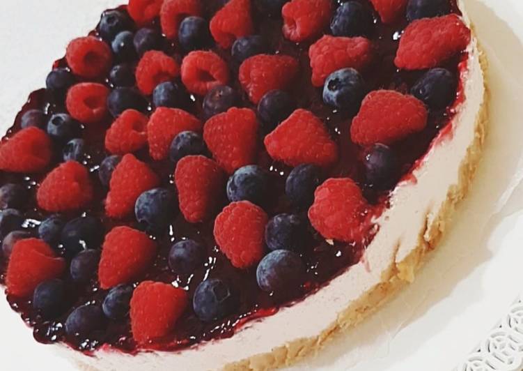 How to Make Veloce Cheesecake lamponi e mirtilli