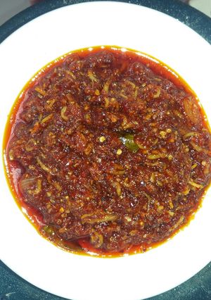 Foto resep Sambal Ikan Teri Nasi Lemak