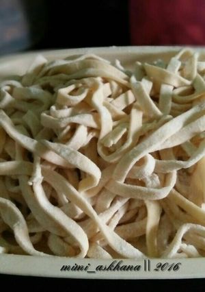 Foto resep Mie Mentah Homemade