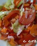 Ensalada con jamón York