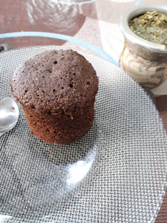 Una foto de Mug cake saludable!