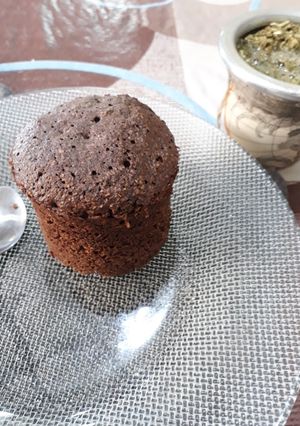 Una foto de Mug cake saludable!