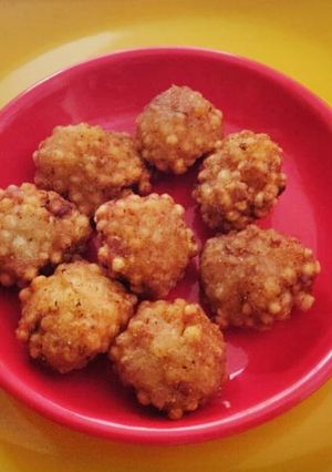 A picture of Sabudana pakora.